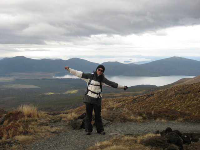107 - Tuesday - Tongariro Alpine Crossing - Lake Rotoaira is about 10km to the north